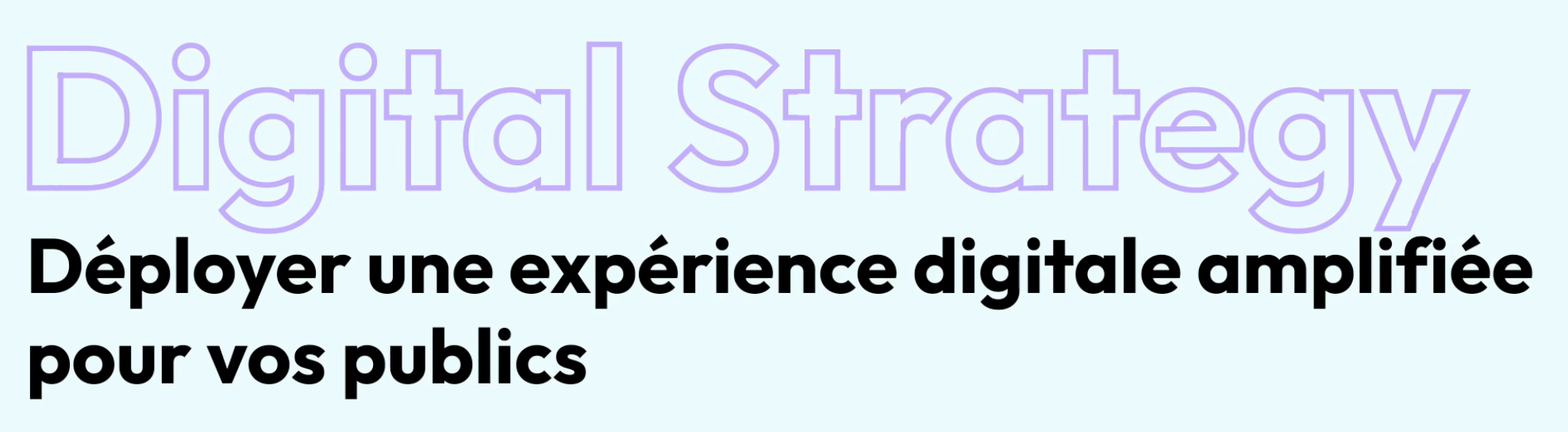 Offre digital strategy